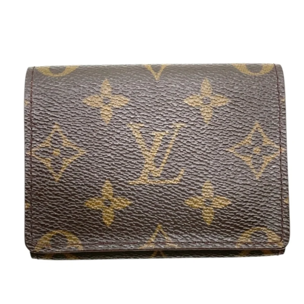 Louis Vuitton Brown Monogram Canvas Compact Wallet